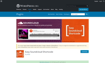 Soundcloud Plugin