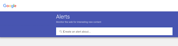 How to set up Google Alerts