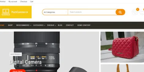 Multicommerce online store template