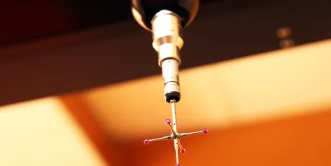 Industrial photography of calibration devices