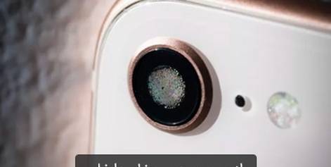 Eliminating the steam inside the mobile phone camera lens