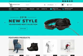Ecommerce Hub online store template