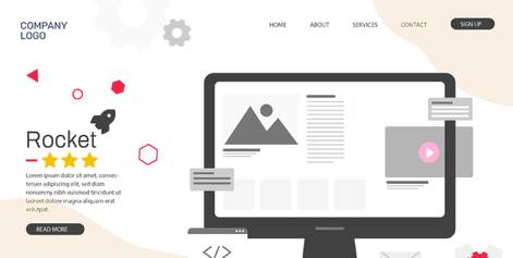 Rocket website design package