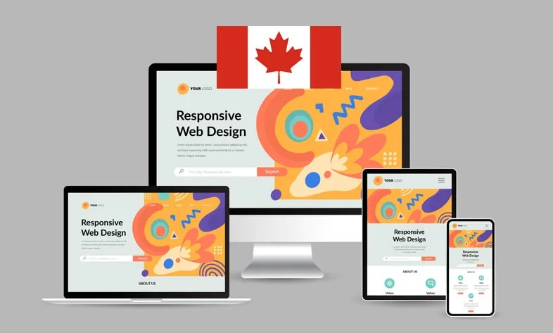 Custom and exclusive website design in Canada