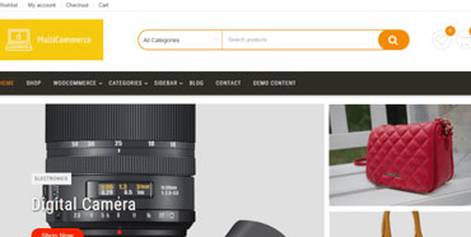 قالب فروشگاه اینترنتی مولتی کامرس Multicommerce