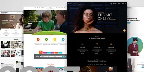 The top WordPress theme design giants