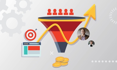 What is the sales funnel model in digital marketing?