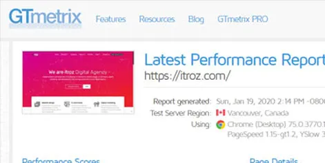 How to score 100 sites in GT metrics