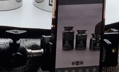 Industrial photography of decorative products for the site