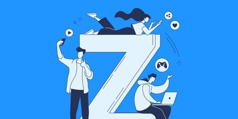 Survey of Generation Z between 12 and 28 years old in digital marketing