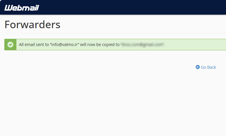 انتقال اطلاعات ایمیل سایت به ایمیل های دیگر